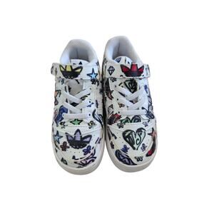 Adidas × Jeremy Scott Forum 84 Low Mono Toddler Shoes